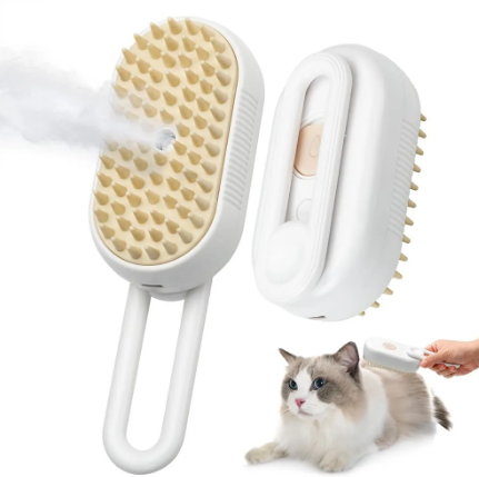 Cepillo De Vapor Para Gatos 3 En 1